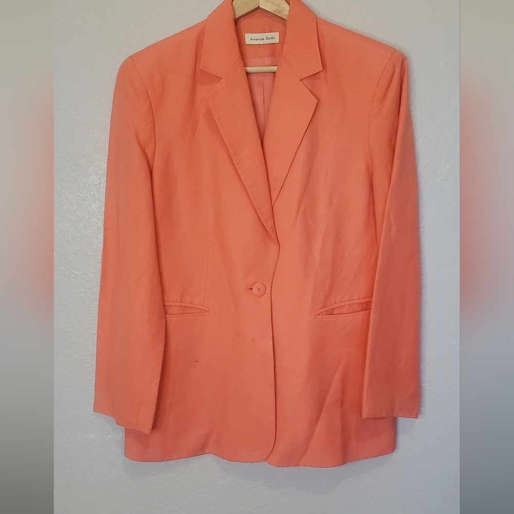 Amanda Smith Coral Blazer